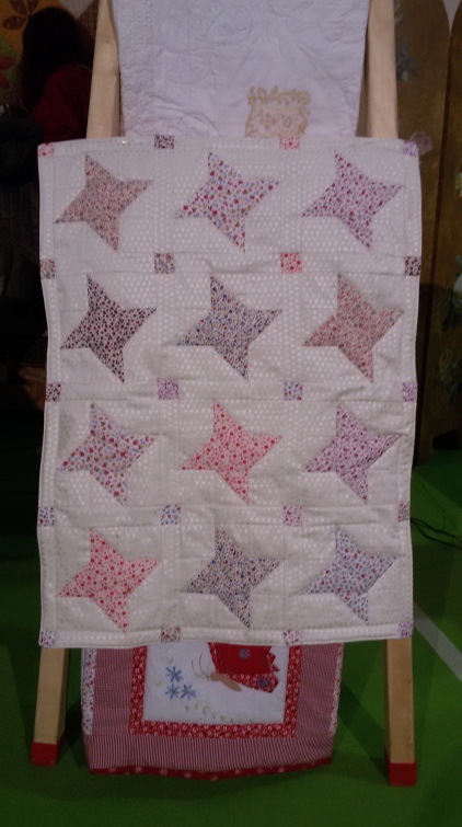The friendship star quilt that I made for the premiees